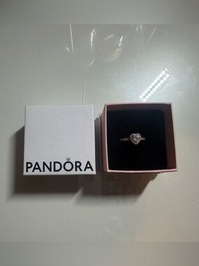Pandora Elevated Heart Ring